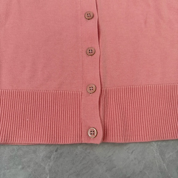 Women’s Talbots Button Front Girlfriend Cardigan Long Sleeve V-Neck Sweater XS - Picture 7 of 16